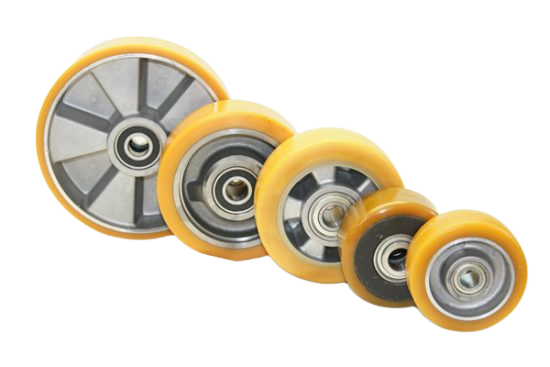 Rodas para Porta Paletes e Stackers