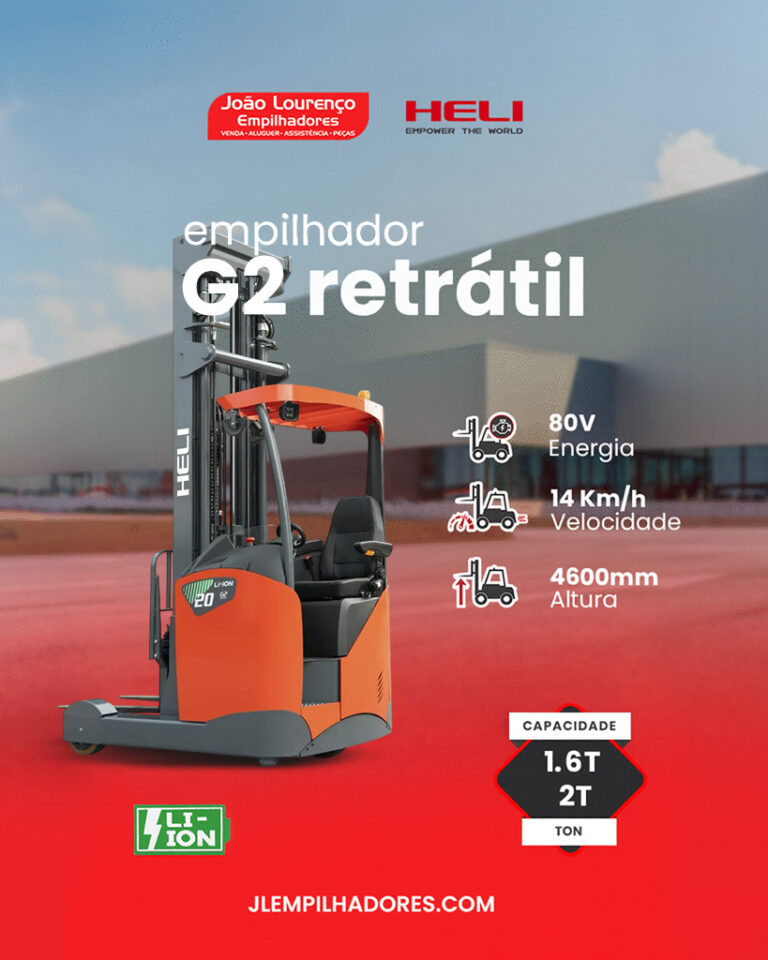 Empilhador G2 Retrátil
