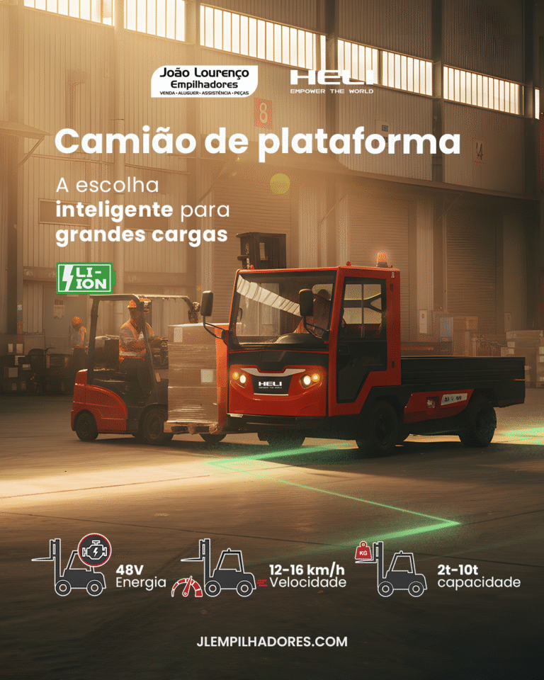 Camião de plataforma HELI