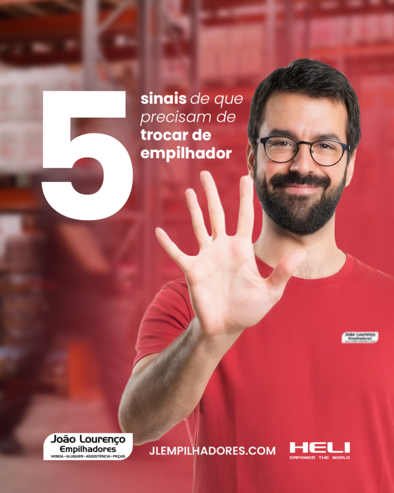 5 sinais de que precisa de trocar de empilhador?