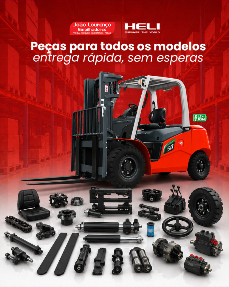 Peças para empilhadores: soluções rápidas e eficazes