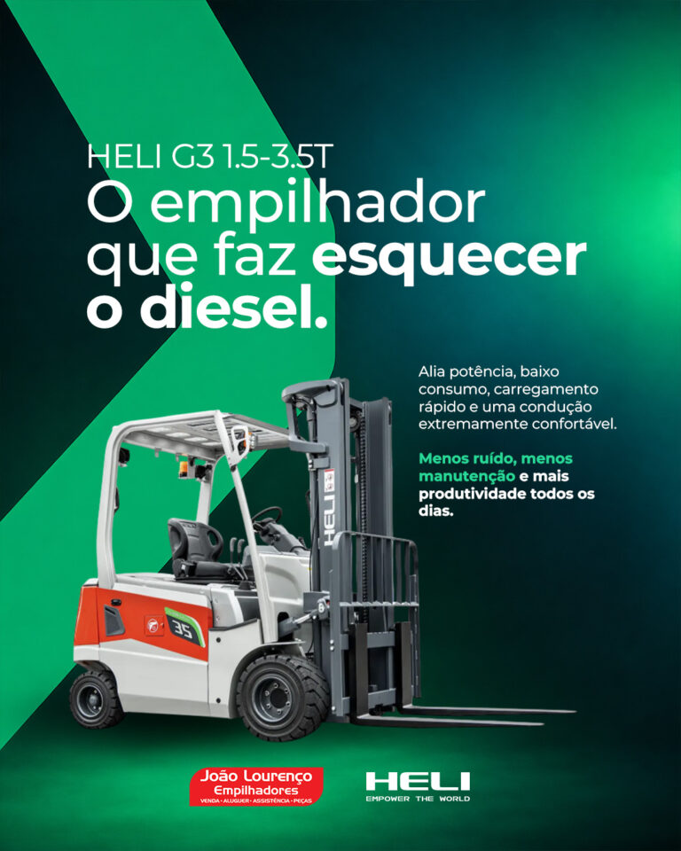 Empilhadores elétricos: porque são a escolha inteligente para a sua operação