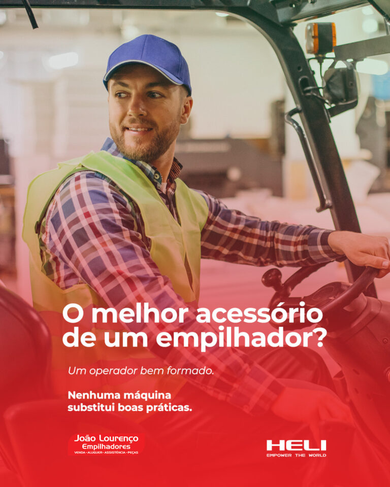 A importância da formação dos operadores de empilhadores